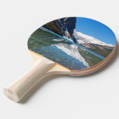 Reflection op Lake Louise - Banff NP, Canada Tafeltennisbatje (Voorkant Gekanteld)