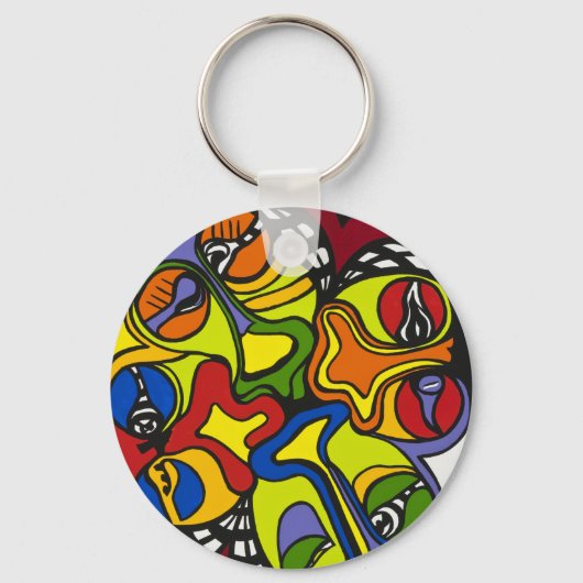 "Reflection" sleutelketen Sleutelhanger (Voorkant)