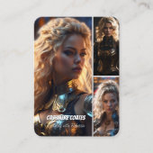 Reflections 4 Cartes de Cosplay Coscards | Code QR (Devant)