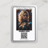 Reflections 4 Cartes de Cosplay Coscards | Code QR (Dos)