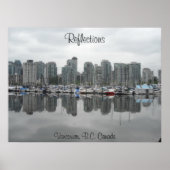 Reflections - Vancouver, B.C. Poster (Voorkant)
