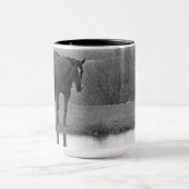 Réflectionz calme ~ Cheval Mug (Centre)