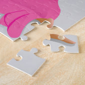 Reflectiroze voor vrouwen legpuzzel (Zijkant)