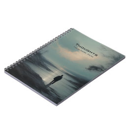 Reflective Solitude - Customizable Notebook Notitieboek