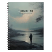Reflective Solitude - Customizable Notebook Notitieboek (Voorkant)