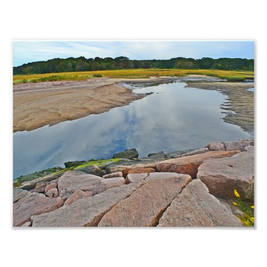 Reflet de Hammonasset Impression photo (Devant)