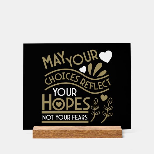 Reflet de vos espoirs Motivation (Recto)