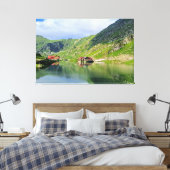 Reflet du lac Bâlea – Impression alpine des Carpat (Insitu(Chambre))