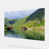 Reflet du lac Bâlea – Impression alpine des Carpat (Angle)