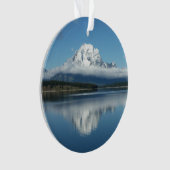 Reflet du mont Moran dans le Grand Teton (devant)