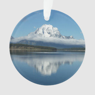 Reflet du mont Moran dans le Grand Teton