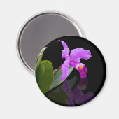 Reflet Magnet orchidée de beauté (Recto/Verso)
