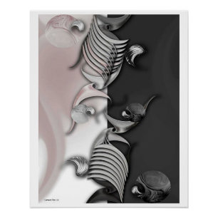 "Refléter la création", Poster brillant