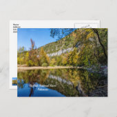 Reflets d'automne Carte postale de Buffalo Nationa (Devant / Derrière)