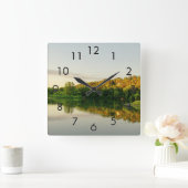 Réflexion 2 horloge murale (Maison)