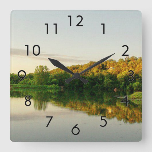 Réflexion 2 horloge murale (Recto)