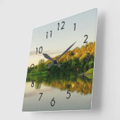 Réflexion 2 horloge murale (Angle)