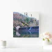 Réflexion 7 Horloge murale (Maison)