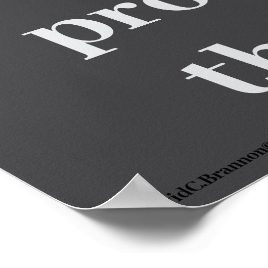 Réflexion... Affiche (Coin)