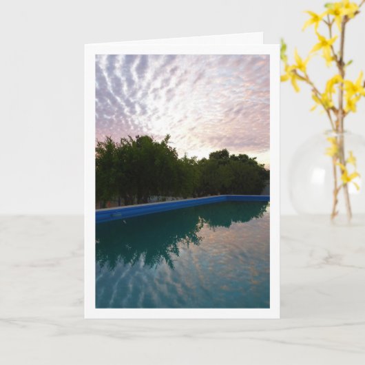 Réflexion cloud dans la carte de pool (Fleur jaune)