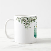 Réflexion de chats dans un ornement de Noël Mug (Gauche)