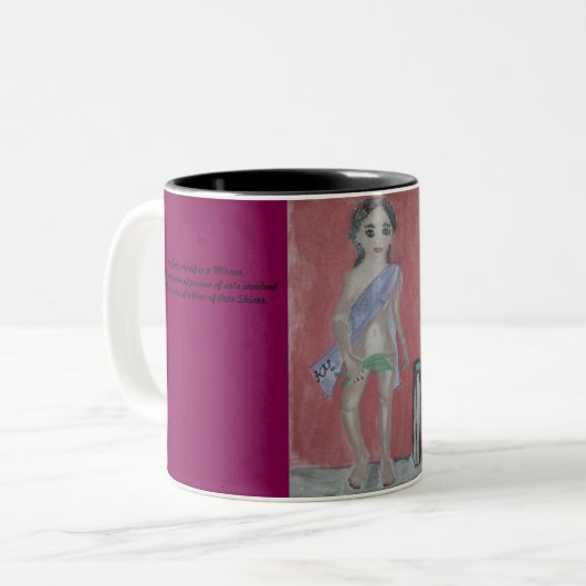 Réflexion de l'imagination Mug (Devant gauche)