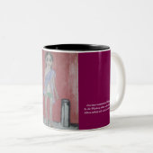 Réflexion de l'imagination Mug (Devant droit)