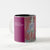 Réflexion de l'imagination Mug (Devant gauche)