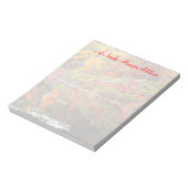 Réflexion du Bloc-notes d'automne (Tourné)