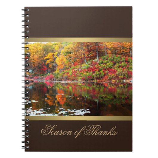 Réflexion du Carnet d'automne (Devant)