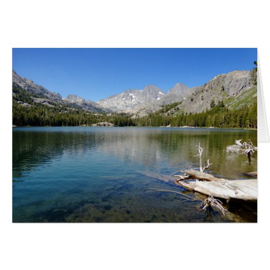 Réflexion du lac, C.A. des lacs Mammoth, vierge à (Devant horizontal)