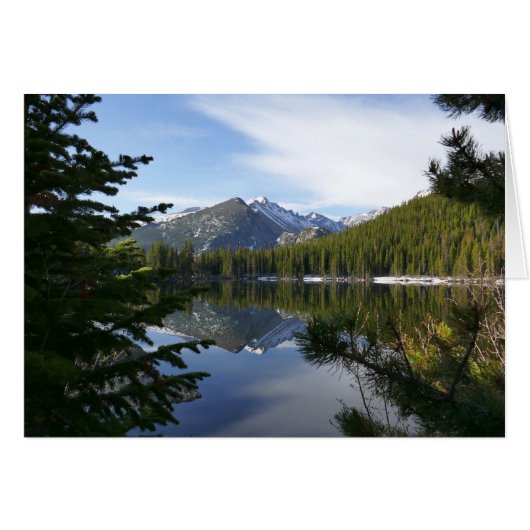 Réflexion du lac de l'Ours III (Devant horizontal)