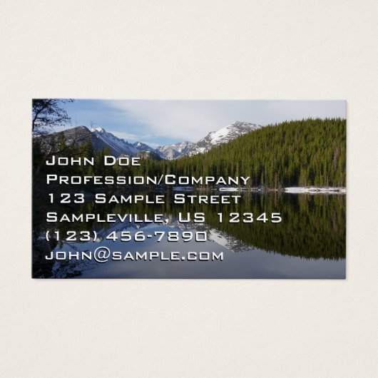 Réflexion du lac Ours II (Devant)