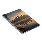 Réflexion du lever du soleil Carnet Angkor Vat (Côté Droit)