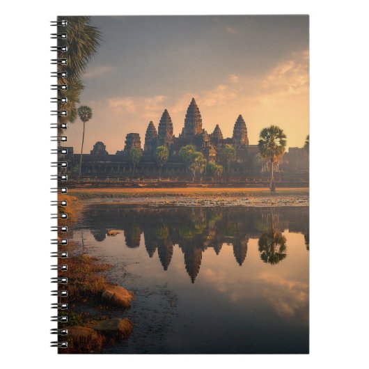 Réflexion du lever du soleil Carnet Angkor Vat (Devant)