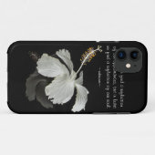 Réflexion Hibiscus Avec Citation Droid Coque RAZR (Dos (Horizontal))