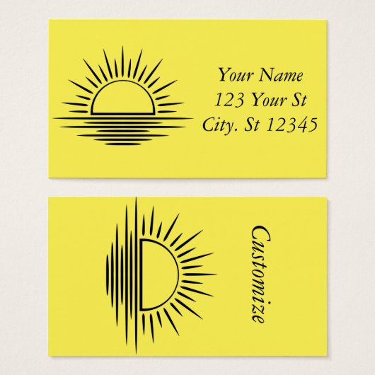 Réflexion Sunrise/Sunset Thunder_Cove (Devant & derrière)