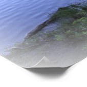 Réflexion zen - Poster de l'eau et de l'arbre (Coin)