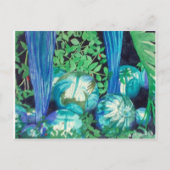 "Réflexions 1" carte postale de peinture à l'aquar (Devant)