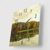 Réflexions 1 horloge murale (Angle)
