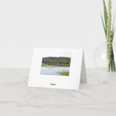 Réflexions 5 Carte de note (Dos)