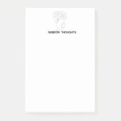 Réflexions aléatoires Notes post-it (Devant)