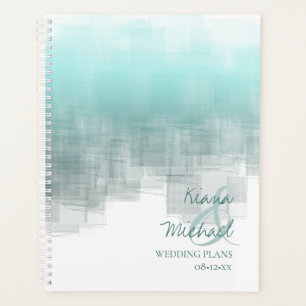 Réflexions aquarelle Mariage Turquoise ID774
