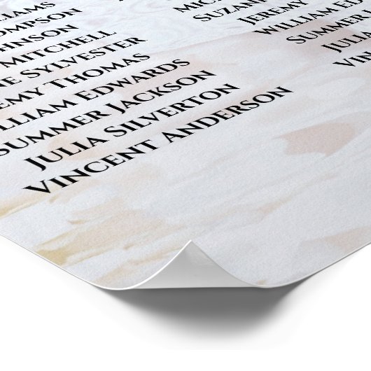 Réflexions blanches 12 Tableau Mariage (Coin)