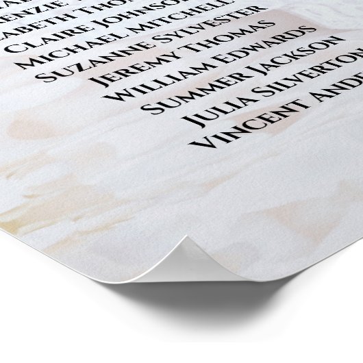 Réflexions blanches 8 Tableau Mariage (Coin)