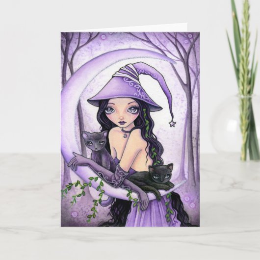 Réflexions brumeuses - carte vierge (Devant)