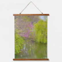 Réflexions Dans La Nature Tapisserie Murale