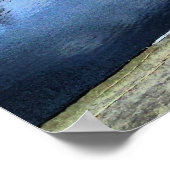 Réflexions d'automne Impression encadrée (Coin)