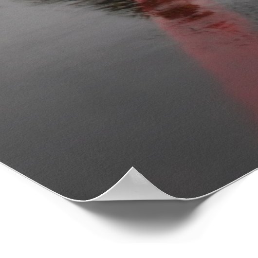 Réflexions de Big Ben - Poster de Londres (Coin)