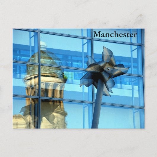 Réflexions de la carte postale de Manchester (Devant)